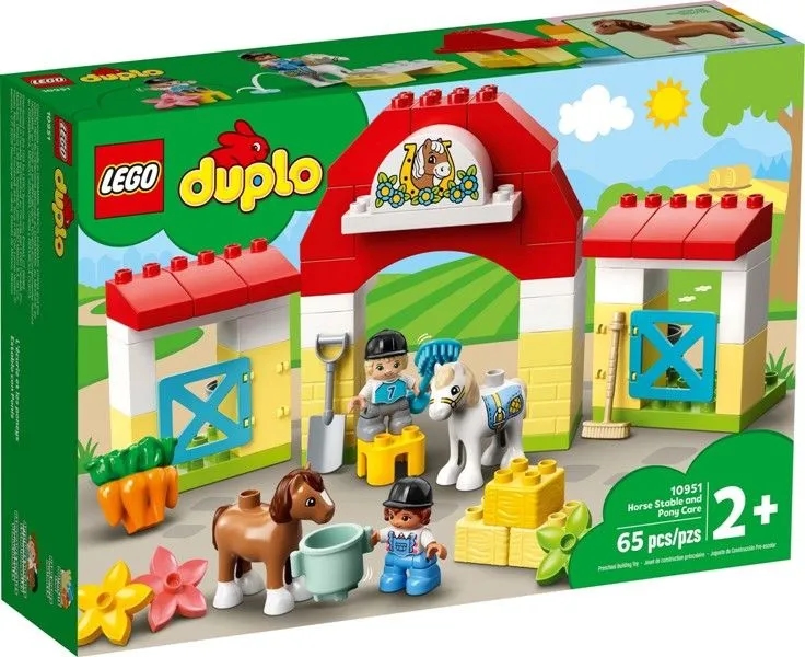 LEGO DUPLO stadnina i kucyki 10951 - idealny zestaw dla dzieci