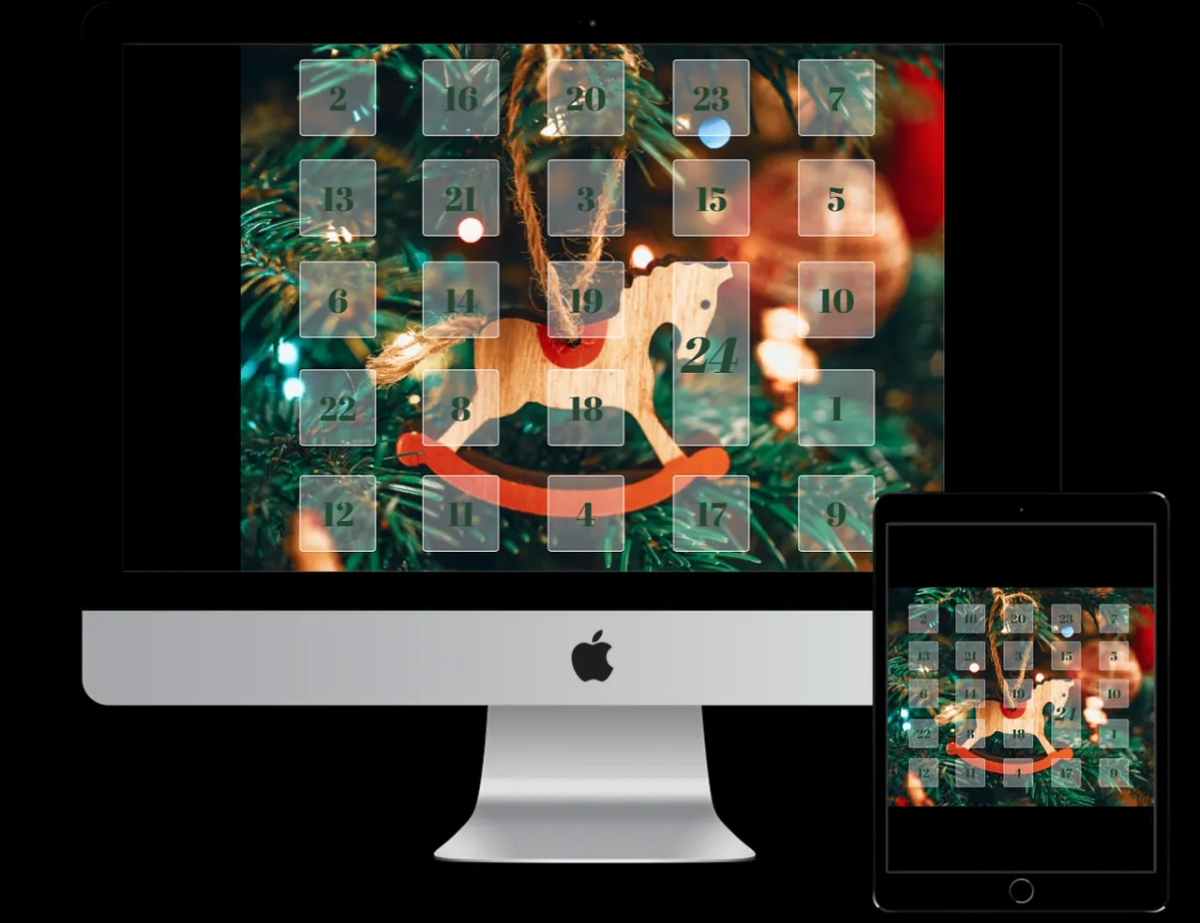 Kalendarz adwentowy jeździecki z czaprakiem - wyjątkowe niespodzianki dla koni